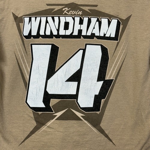 Vintage Kevin Windham #14 K-Dub Motocross Racing Medium Dirt Bike T-Shirt Y2K M - Picture 7 of 10