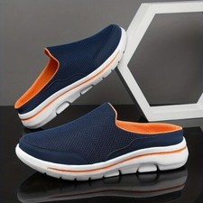 Men's Breathable Slip-On Mules Lightweight Non-Slip Comfy Casual Shoes new