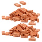 100 Pcs Simulated Brick Bricks Set Office Mini Blocks Miniature Buildings Toys