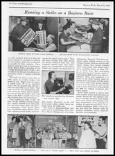 1940 Chicago Newspaper Guild Hearst Strike Committee Photos And Article Print Ad