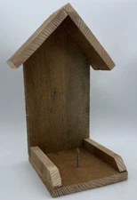 DELUXE Handmade Squirrel Feeder Corn Cob Easy to Fill Cedar NEW!