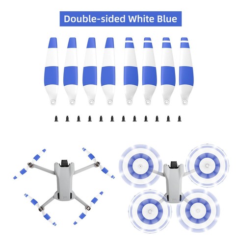 Flexible Colorful Propellers 6030F Blades Low Noise Wing for DJI Mini 3 Drone - Picture 16 of 24