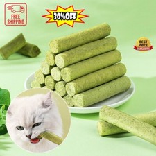 1xCat Grass Teething Stick,Cat Grass Teething Stick Cuddles Meow TeethCleane