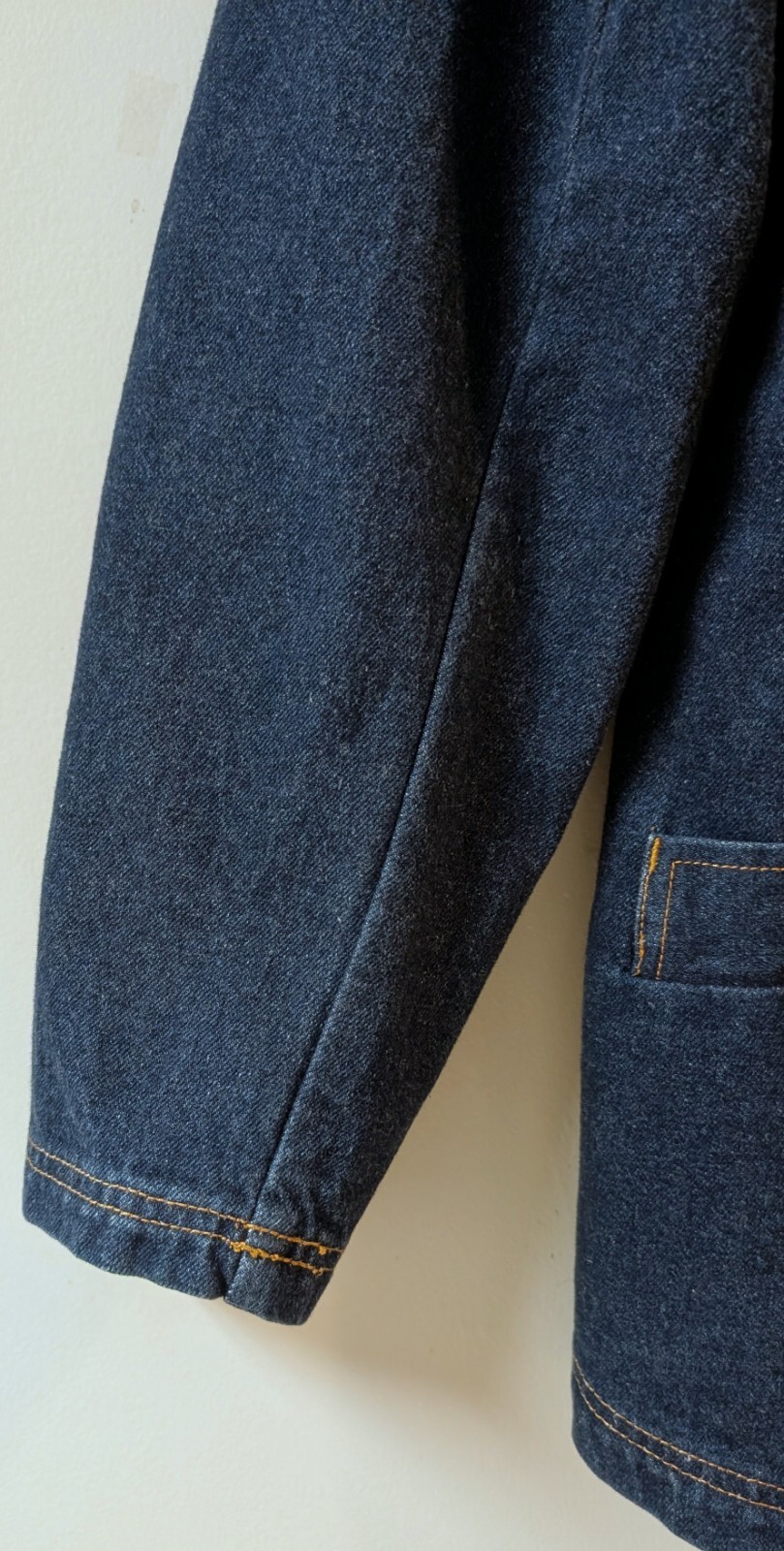 I.B Diffusion Indigo Denim Sequin Gem Blazer Jack… - image 9