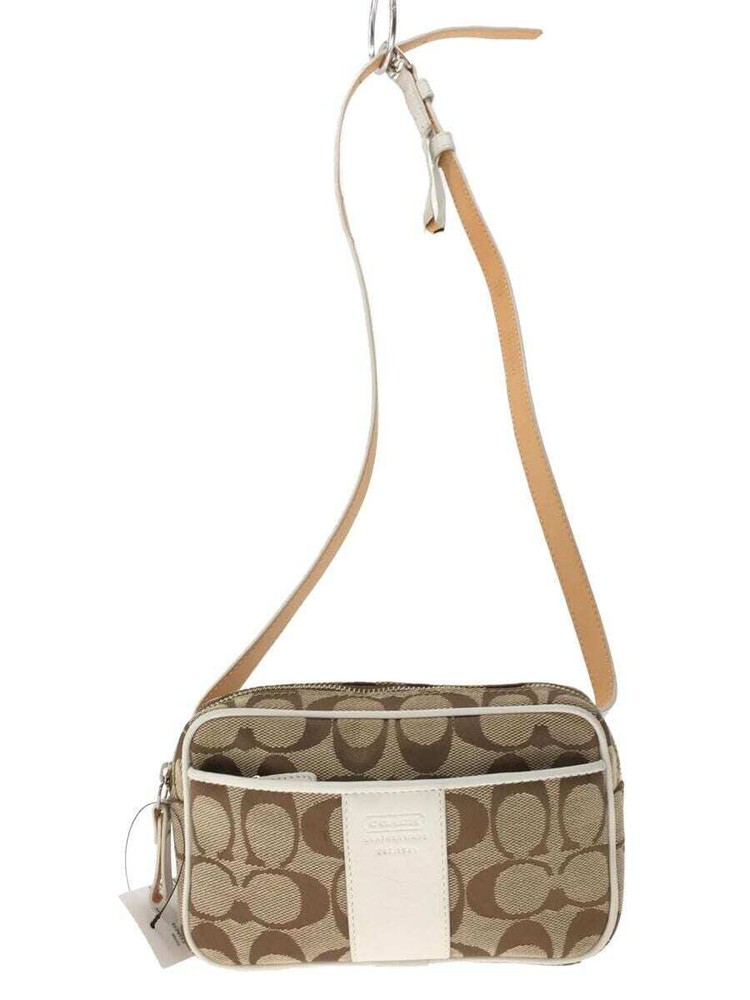 COACH Shoulder Bag Canvas