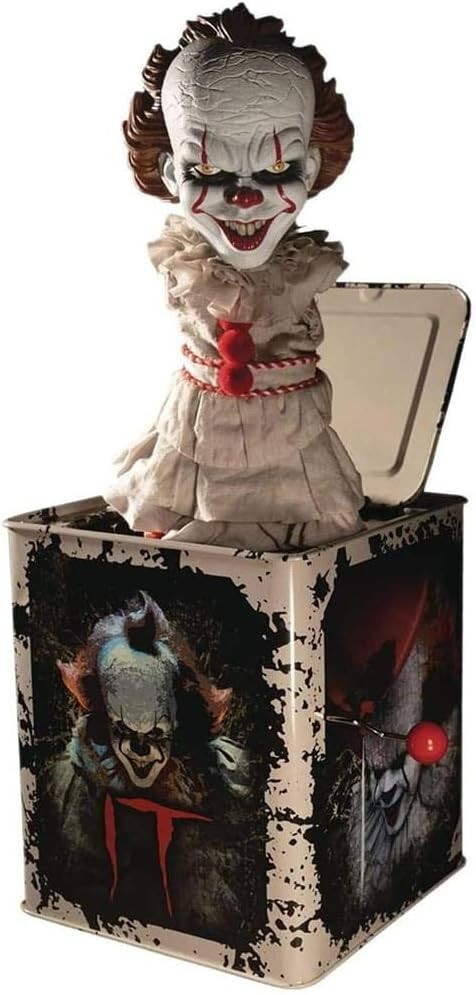 Mezco Toyz Burst A Box 2017 Pennywise It 2 Movie Horror Clown Jack