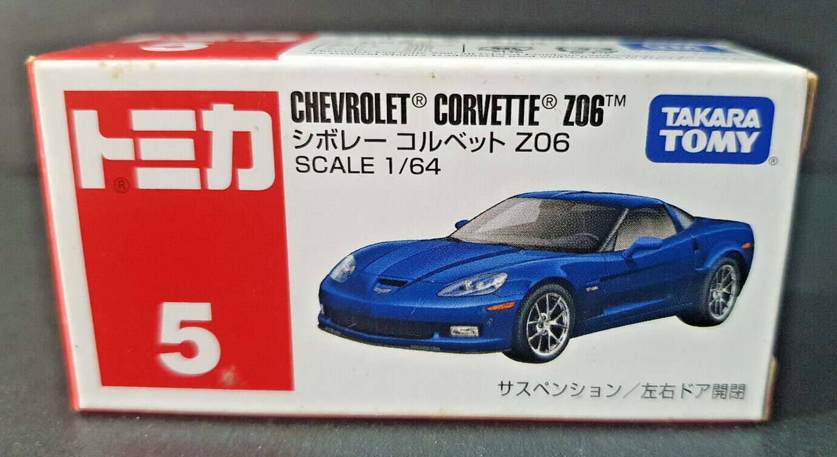 Tomica Chevrolet Corvette Z06 Takara Tomy Diecast 1:64 | eBay