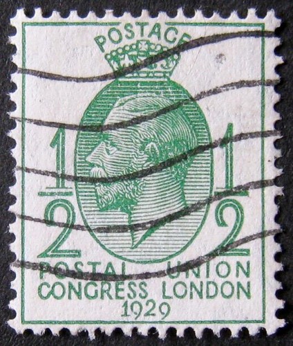 GV ½d PUC 'CO' joined, fine used. Sg.SpecNcom5(d). Listed but unpriced