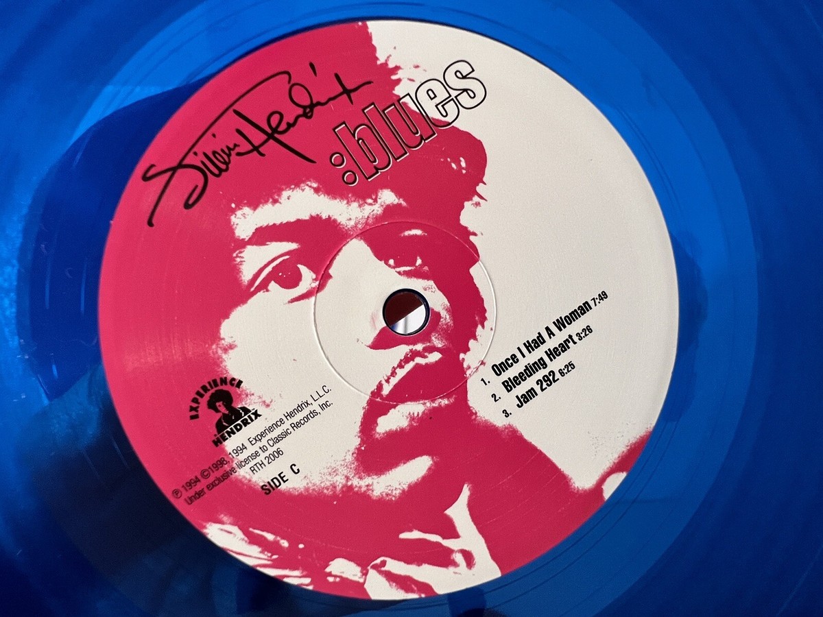 JIMI HENDRIX :Blues RTH 2006, 1998 Blue Audiophile Press, LE
