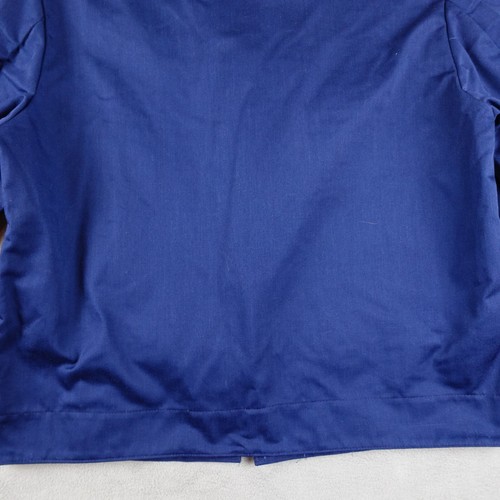 Norsel Fabriks Jacket Mens 100 Blue Sweden Workwear Epaulettes Costume VTG - Picture 18 of 21