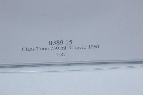 Wiking 038913 Claas Lexion 770TT Combine Conspeed Corn Attachment 1:87 H0 New - Picture 4 of 12