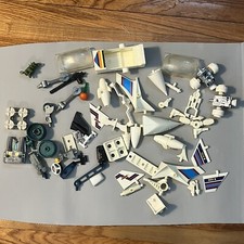 Vintage 1977 Mego Micronauts BATTLE CRUISER Galactic Motors Parts Lot