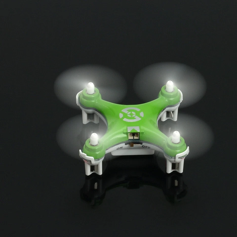 Mini RC Drone 2.4G 4CH 6-Axis Quadcopter LED Gyro Toy Aircraft w/ Remote Control - Image 2 of 4