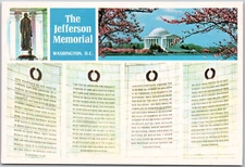 The Jefferson Memorial Washington DC Gift From Tokyo 1912 View Vintage Postcard
