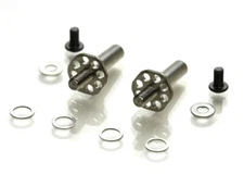 Exotek Traxxas Slash/Bandit Titanium Drag Racing Front Axles (2) EXO1979 1979