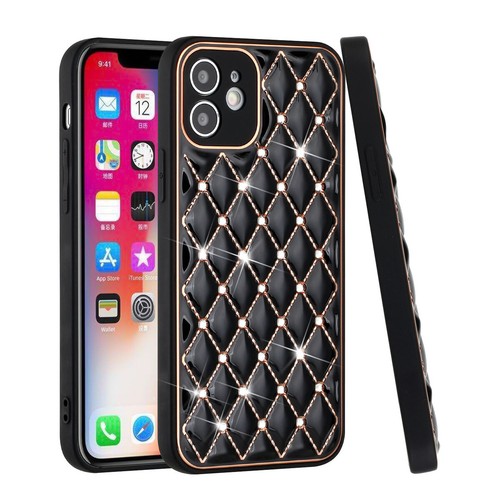 Funda rígida híbrida con revestimiento brillante de diamantes para Motorola Moto G Stylus 5G 2022 - Imagen 6 de 28