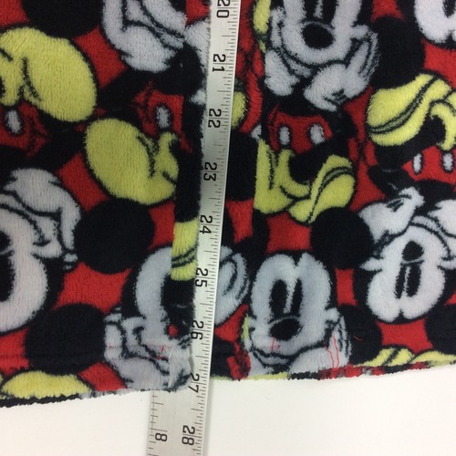 Disney Mickey Mouse Fleece Sleepwear Lounge Pajama Set Top Sz M Bottoms Sz L - Picture 11 of 11