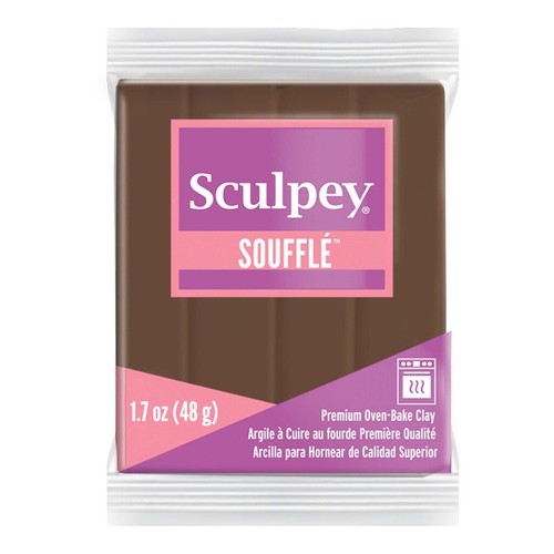 Sculpey SOUFFLÉ Professional Oven Bake Clay 2oz (57g). Craft Clay Souffle Suede - Picture 48 of 50