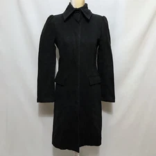 Patrizia Pepe Black Long Jean Jacket Women S (44)