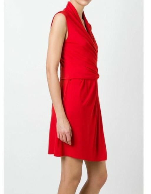 strapless open back dress Poplin Sleeveless Dress – La Garçonne main image 1