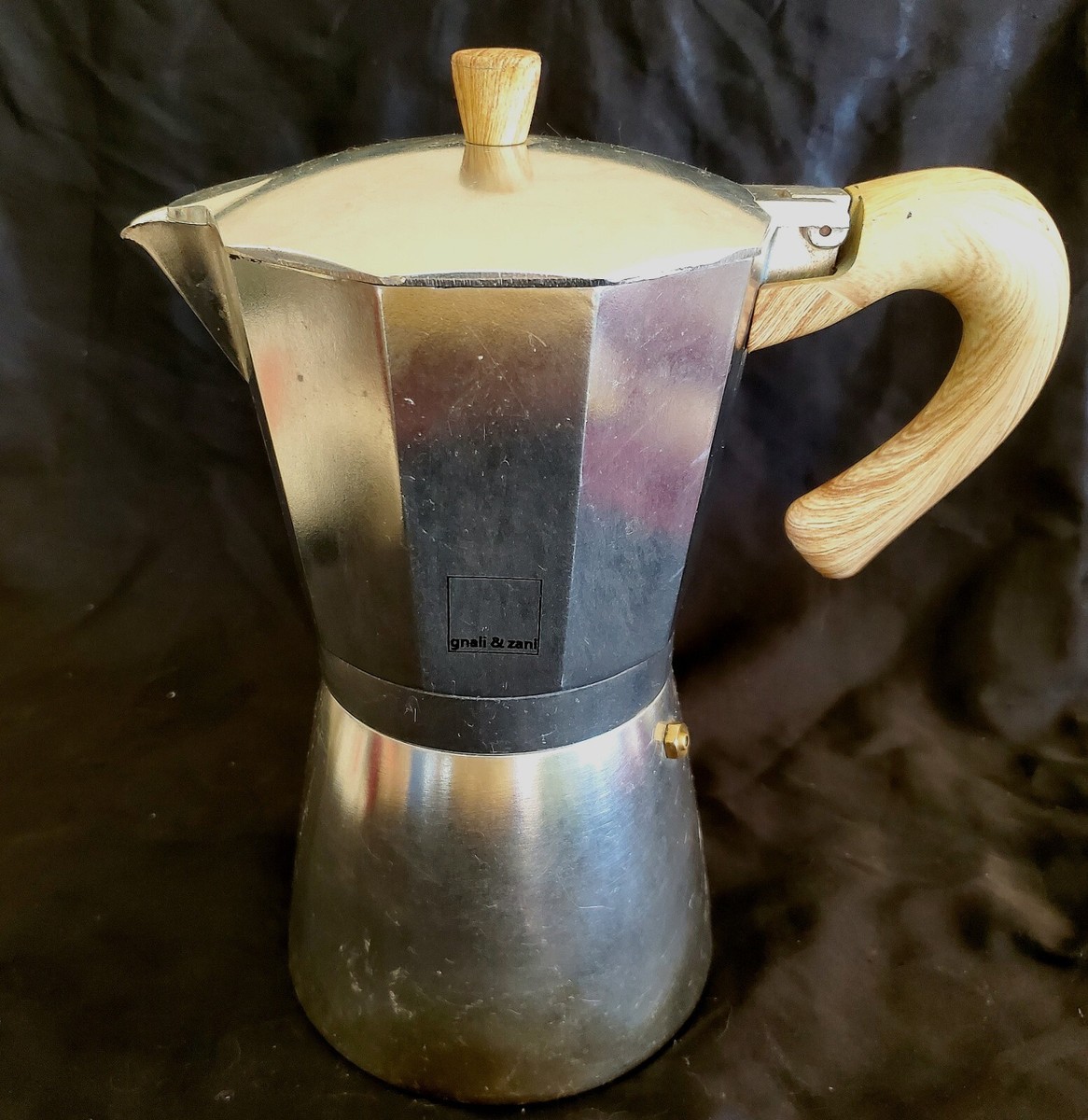 Gnali & Zani VEZ006/IND Venezia-Coffee Maker alu, 6 Tassen