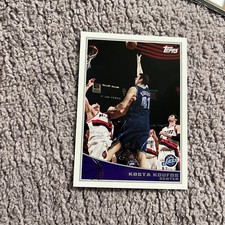 2009-10 Topps Utah Jazz Basketball Card #302 Kosta Koufos