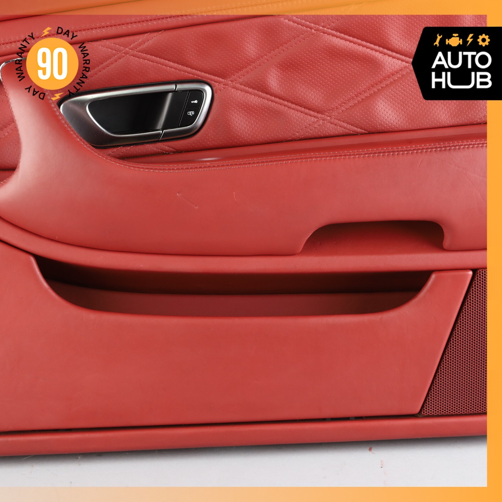 03-10 Bentley Continental GT Right Side Interior Door Panel Red OEM 73k