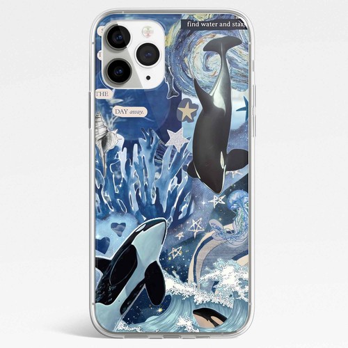 Cartoon Marine Biology Sharks Sea Phone Case for Iphone 13 14 15 11 12 ProMax XR - Picture 25 of 25