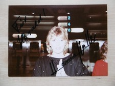 Hanne Haller autograph signed 13x18 cm photo