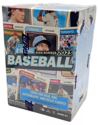 2023 Topps Heritage High Number # Baseball Factory Sealed Blaster Box ~ 8 Packs