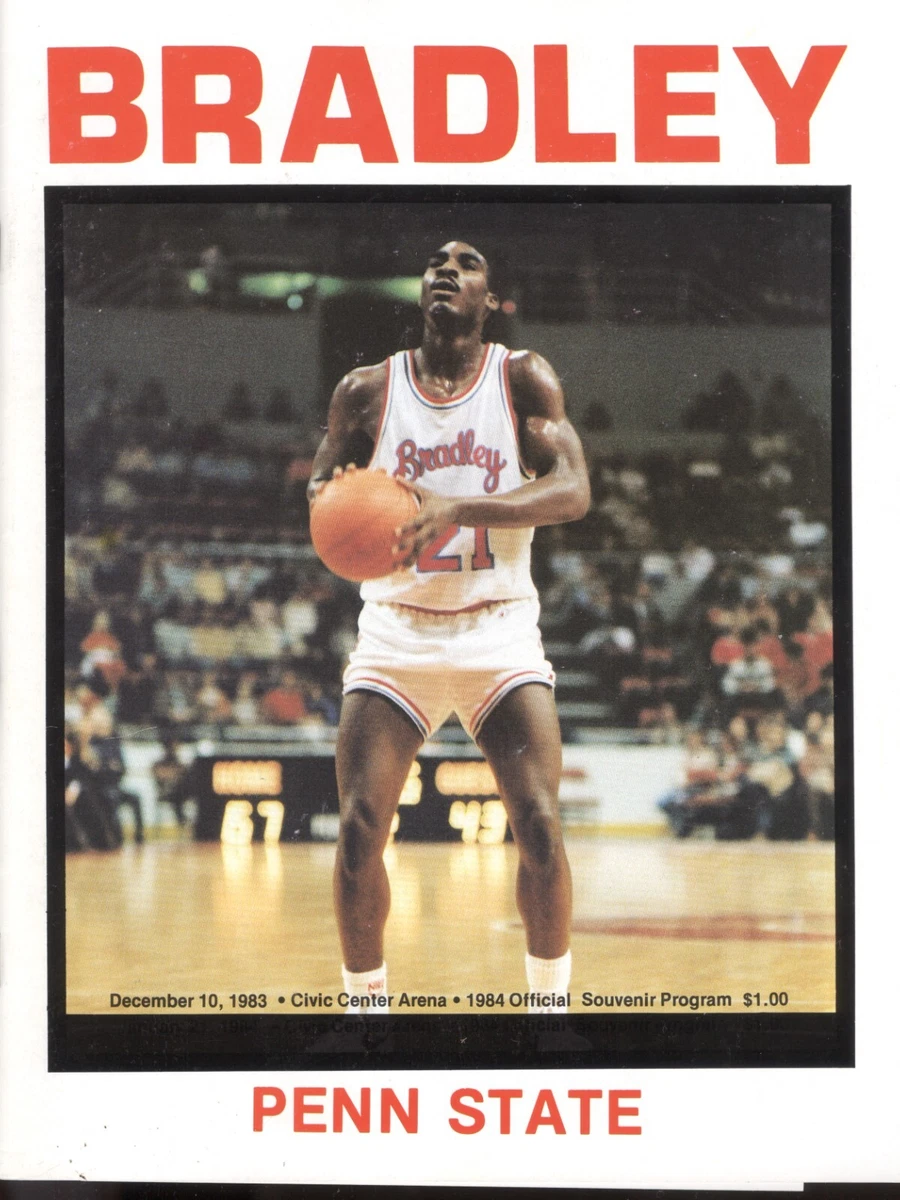 1983 Bradley Braves vs Penn State Men s Basketball Program eBay