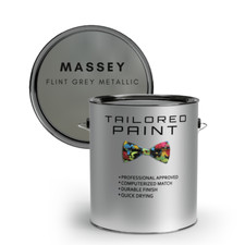 MASSEY FERGUSON FLINT GREY METALLIC Tractor 2.5L 1K Enamel Direct Gloss