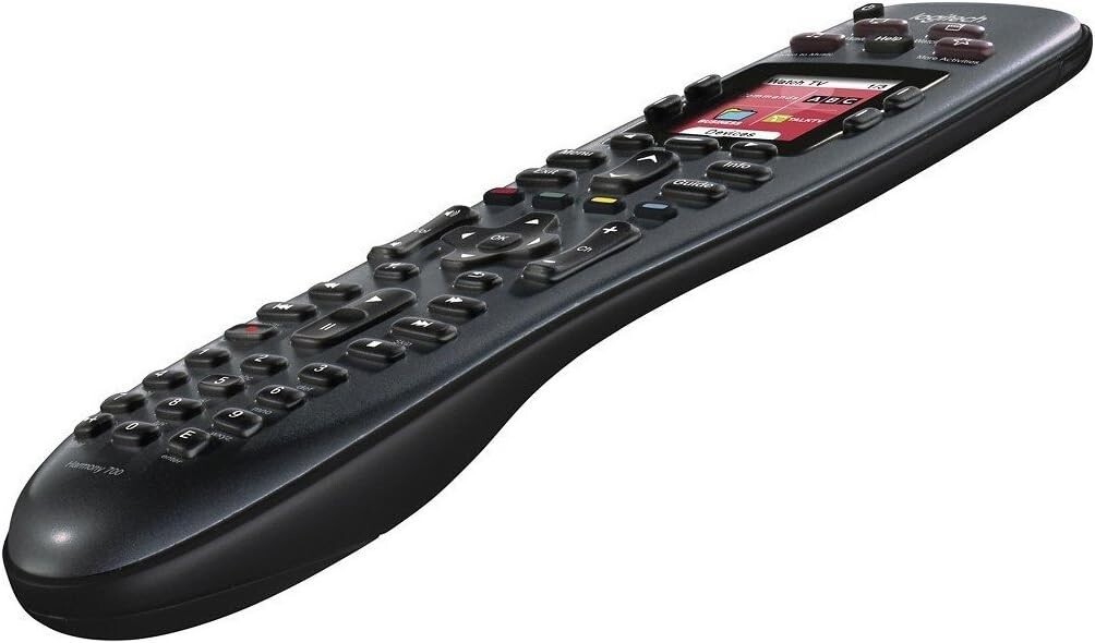 Logitech Harmony 700 Rechargeable Remote with Color Screen Black