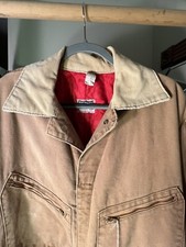 vintage big smith coveralls Brown USA Union Made L