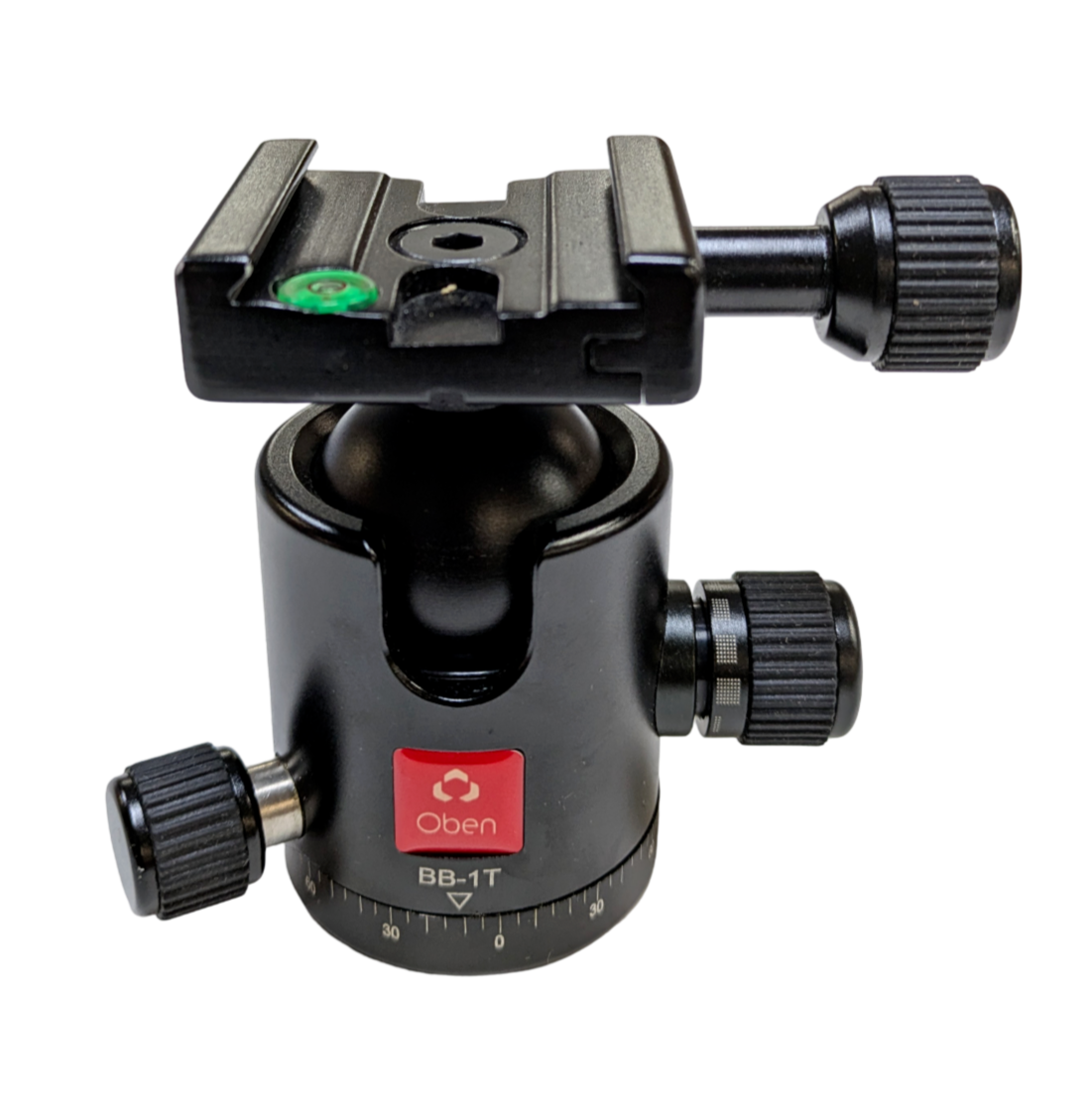 Oben BB-1T Dual Action Travel Ball Head With Bubble Level (QR plate not  include)
