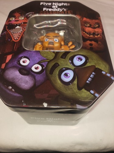 Five Night's At Freddy's FNAF Celebrate Freddy Tin NO METAL CARDS - Picture 4 of 7