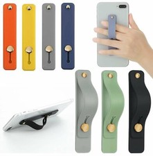 Self-adhesive Finger Grip Strap Phone Holder Kickstand for iPhone/iPad