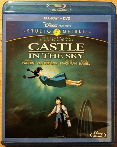 VERY GOOD - Disney Studio Ghibli Blu-Ray DVD 4 Movie Lot Kiki, Howl's, Nausicaa - Picture 3 of 11