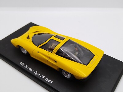 Spark 1/43 Alfa Romeo Tipo 1969 Yellow. Rare! | eBay