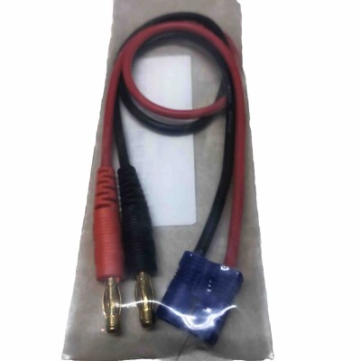 Dynamite EC3 Charge Lead with 12'' Wire & Jacks - DYNC0018