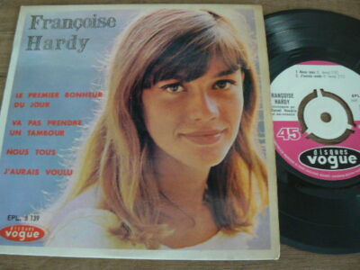 45 Tours Françoise Hardy - Le Premier Bonheur Du Jour - Vinyle - Très Bon état