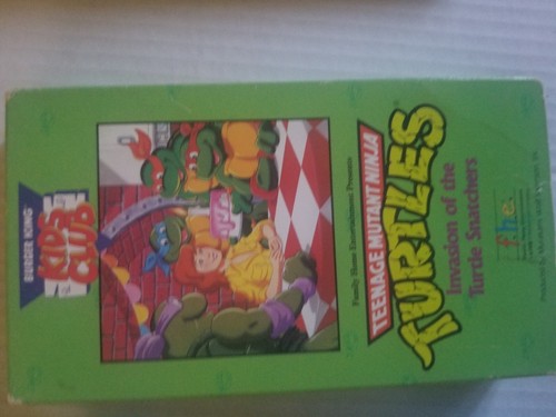Teenage Mutant Ninja Turtles 3 vhs bundle animated - Picture 3 of 5