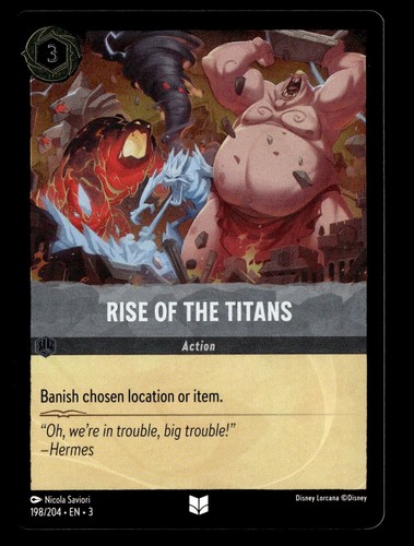 Lorcana - Aufstieg der Titanen - Into the Inklands - NM KALTFOLIE