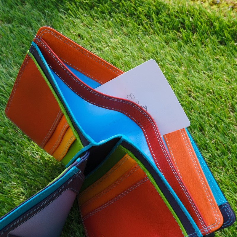 Miffy x My Walit Medium Snap Wallet Face Stamp Zip Around Real