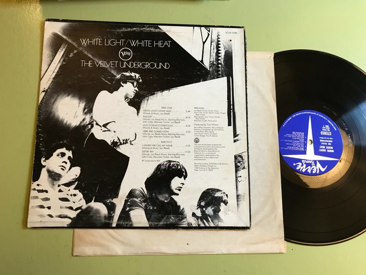 The Velvet Underground White Light/White Heat LP Verve '68