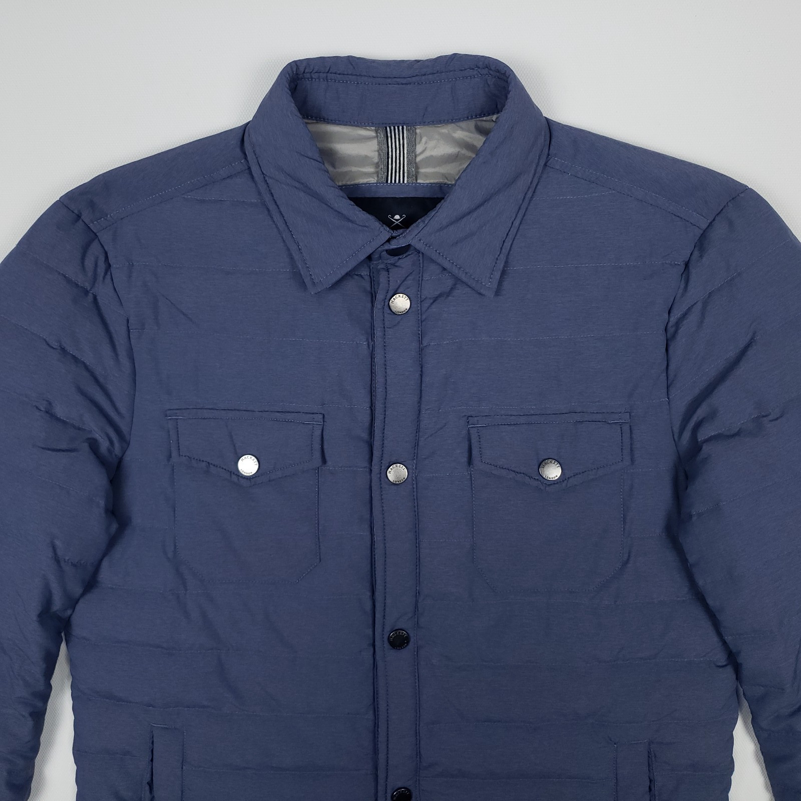 Hackett Lightweight Down Jacket XS / Small Men Bl… - image 4