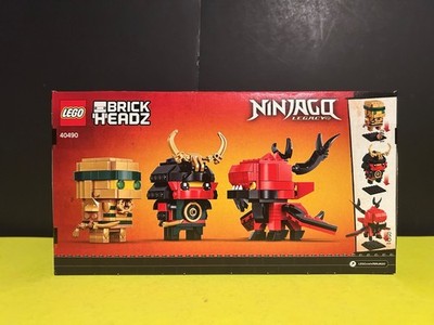 Lego Brickheadz Ninjago 10 Legacy Golden Lloyd Nya Firstbourne