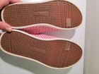 Size 8.5 B Womens Spenco Red & White Slip On Canvas Shoe (C111) — photo 5