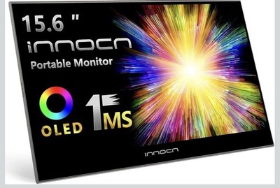 INNOCN 15,6 Zoll OLED Monitor 15K1F Full HD USB-C Tragbar Laptop MacBook PC HDMI