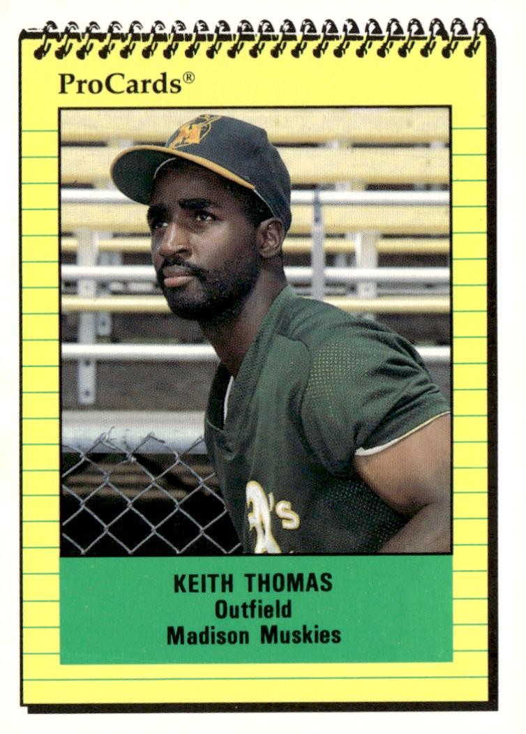 1991 ProCards #2144 Keith Thomas
